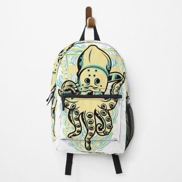 Item preview, Dr Octopus - Cute Yellow Clean Octopus designed and sold by The Patootoos.