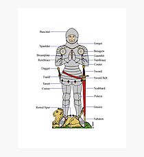 Plate Armour Circa 1430 Photographic Print