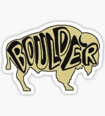 University of Colorado Boulder Buffalo Sticker