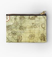 Sea Monsters Map Studio Pouch