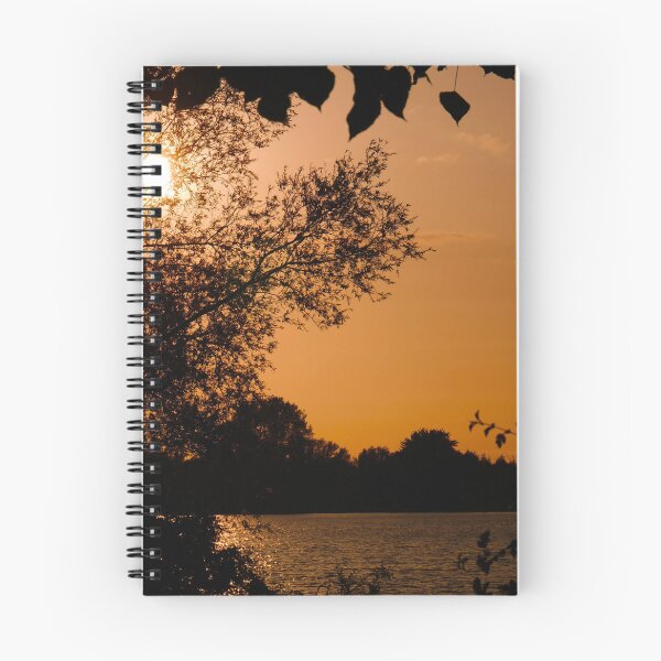Item preview, Sunset viewed over lake designed and sold by Araveen-Photo.