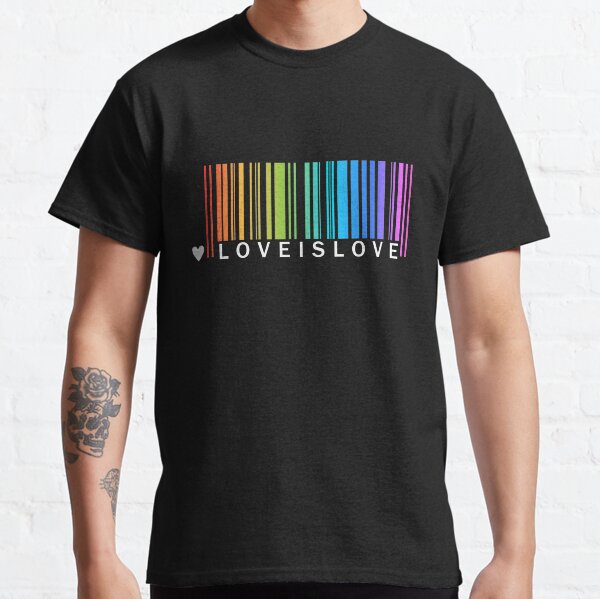 Love is Love - T-shirt LGBT Pride T-shirt classique