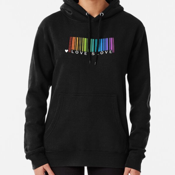 Love is Love - T-shirt LGBT Pride Sweat à capuche épais