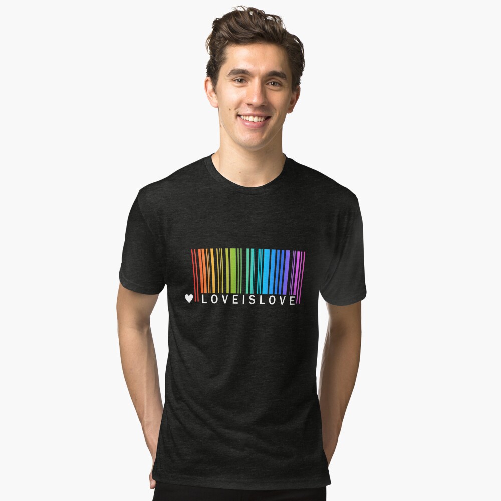 Love is Love - LGBT Pride t-shirt Poster for Sale by PixelatedPixels