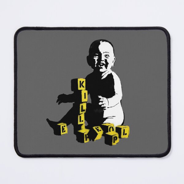 Item preview, Kill People Baby - Banksy Street Art designed and sold by WE-ARE-BANKSY.