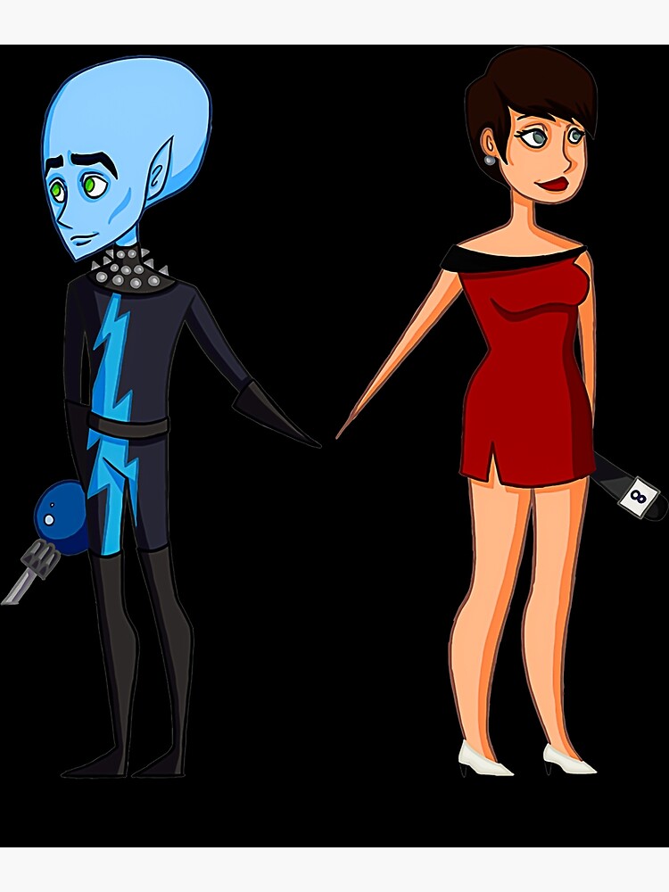 Megamind And Roxanne Megamind Poster For Sale By Dennaorn Redbubble 6656