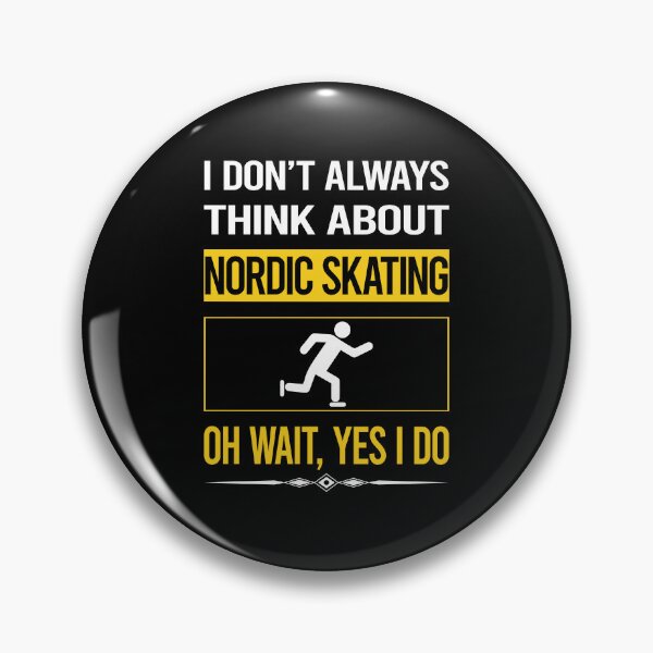 Item preview, Funny Yes I Do Nordic Skating designed and sold by gowenefkolaob.