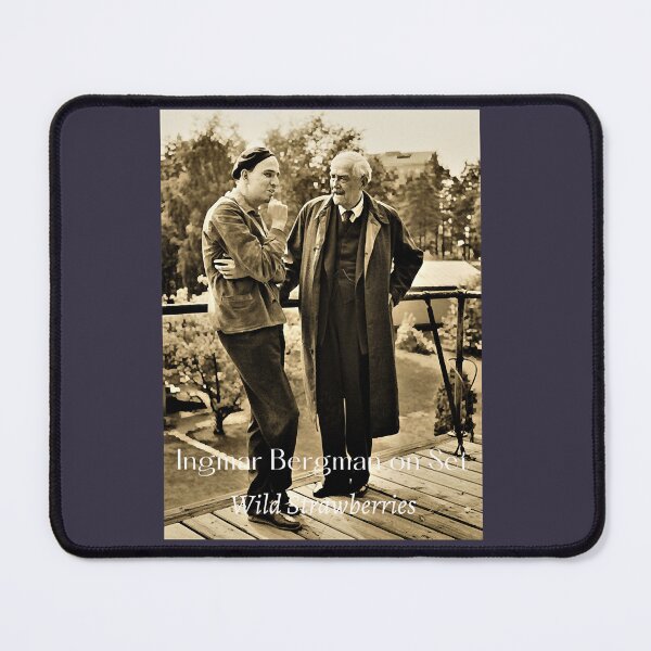 Item preview, Ingmar Bergman on Set ~ Wild Strawberries ~ Victor Sjöström Classic 160 designed and sold by AlejandraDaNort.