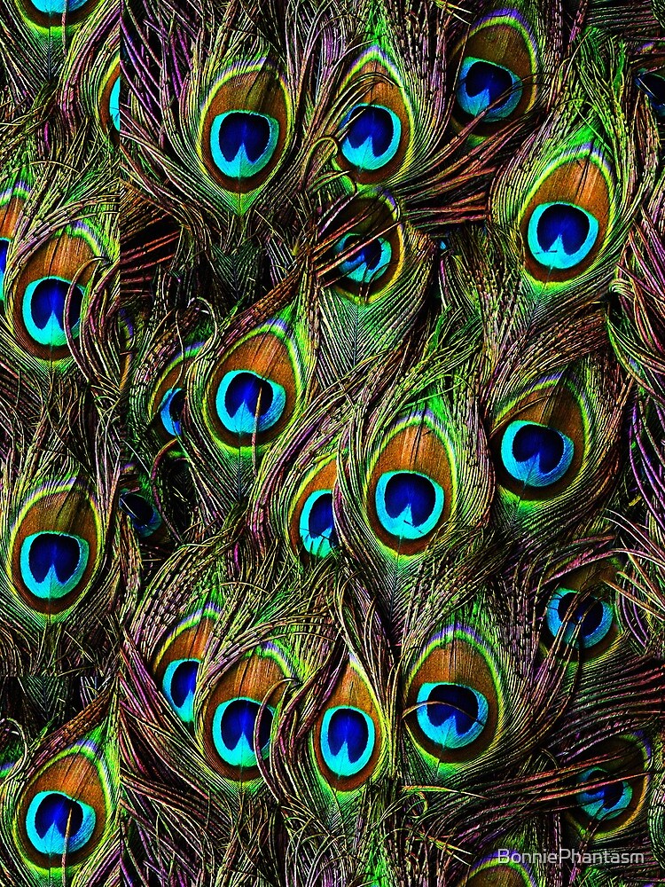Peacock Feathers Invasion by BonniePhantasm