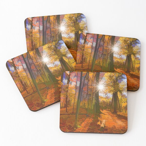 Item preview, Brilliant, Colorful Autumn Forest Impression designed and sold by Georgia Mizuleva.