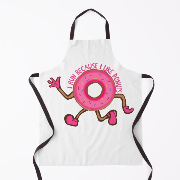 Item preview, I run because I like donuts | I really like donuts | donuts | I really like running | I run because | donut | Funny Running Gift designed and sold by fivo.