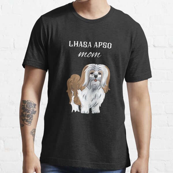 "Lhasa Apso Mom" Tshirt for Sale by tanveerhussain Redbubble lhasa