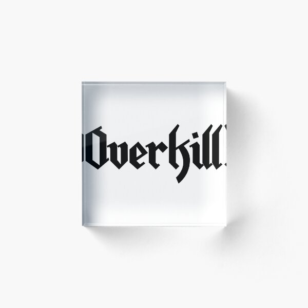 Motörhead - Overkill blanco Bloque acrílico