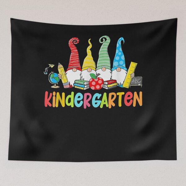 Item preview, Gnomes Kindergarten Crew First Day Teacher Back To School designed and sold by ArthurClaessens.
