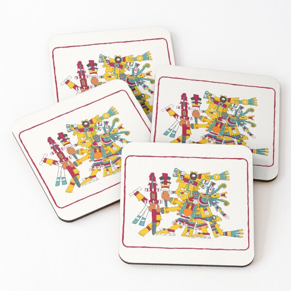Item preview, Huitzilopochtli - Aztec Borgia Mousepad designed and sold by Aztectees.