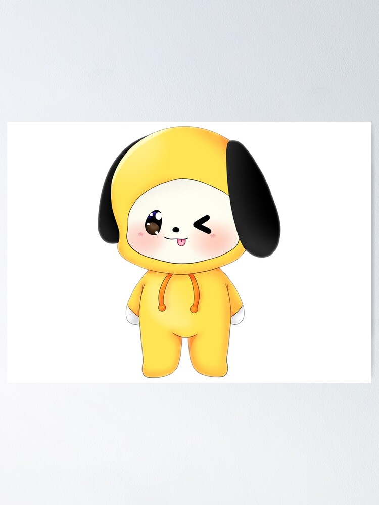 "BT21 Chimmy the Cutest" Poster for Sale by Boomzy | Redbubble