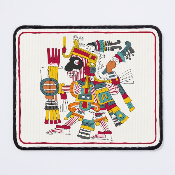 Item preview, Mixcoatl - Aztec Borgia Mousepad designed and sold by Aztectees.
