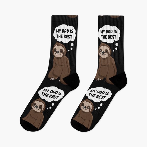 Item preview, My Dad is the Best Sloth thinking designed and sold by jonmlam.