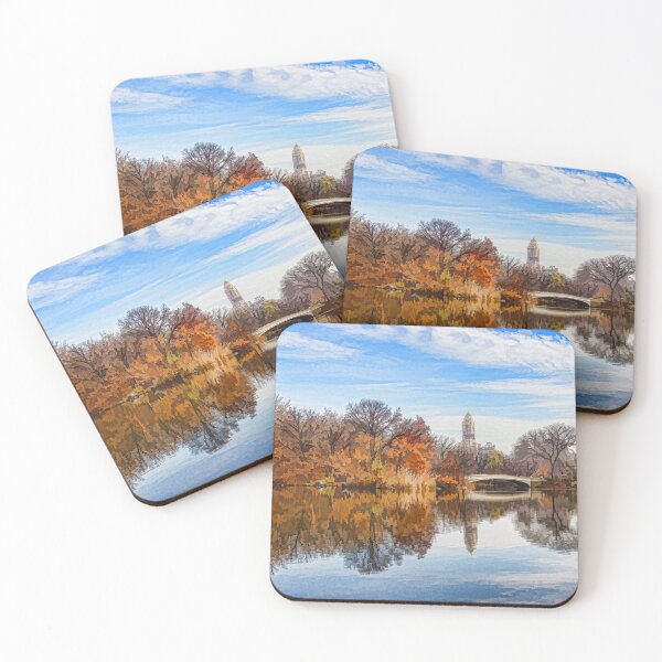 Item preview, New York City Central Park Bow Bridge - Impressions Of Manhattan designed and sold by Georgia Mizuleva.