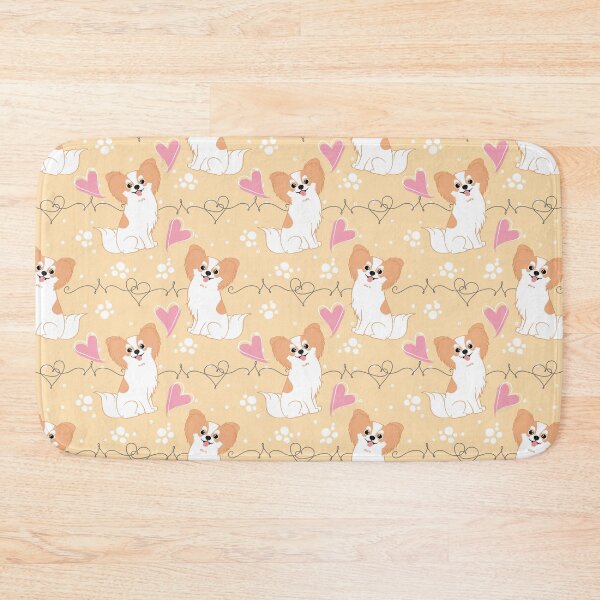 Item preview, Long Haired Red White Chihuahua  designed and sold by Lulupainting.