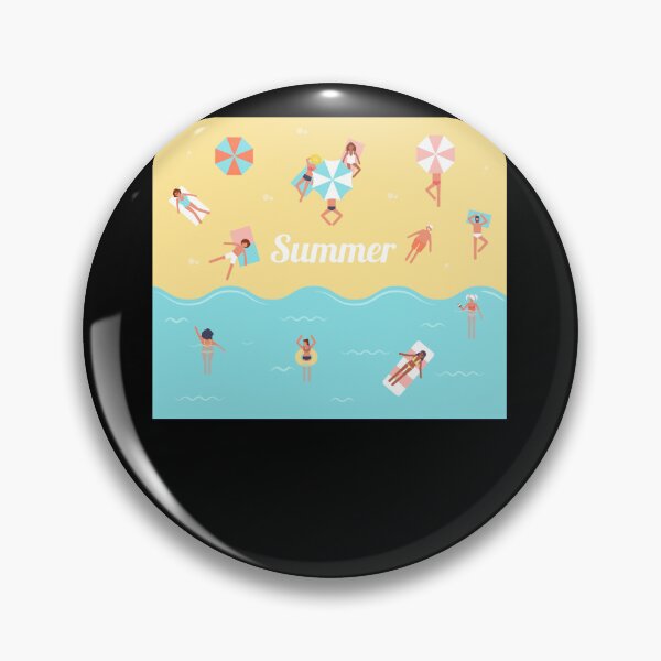 Item preview, Vintage swimming pool    designed and sold by vealsteallf.