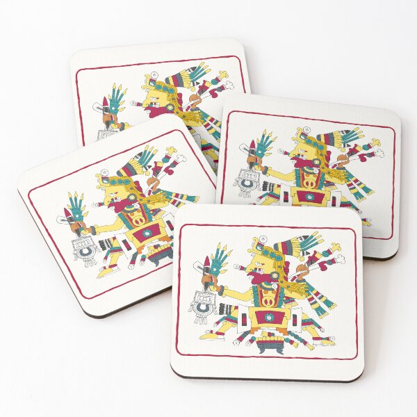 Item preview, Ometeotl - Aztec Borgia Mousepad designed and sold by Aztectees.