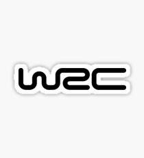 WRC Word Rally Championship simple logo Sticker