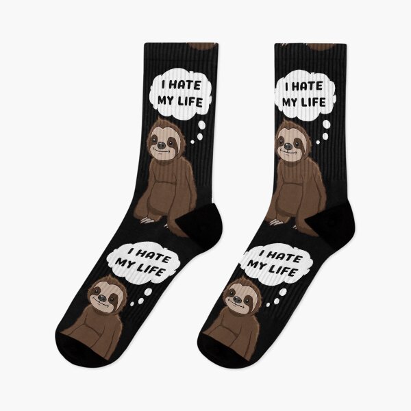 Item preview, I hate my life Sloth thinking designed and sold by jonmlam.