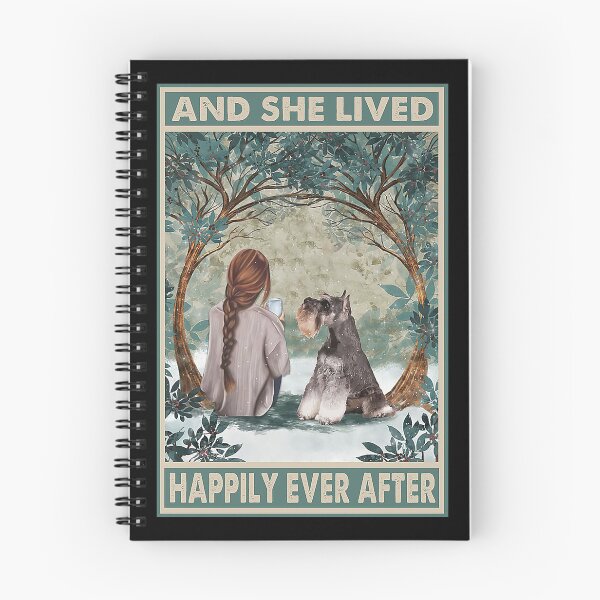 Item preview, Schnauzer and she lived happily ever after dogs lover designed and sold by koenhfu06.