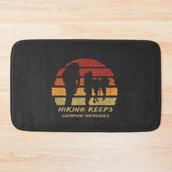 Item preview, hiking keeps camping memories - Inspirational camping quotes designed and sold by yococo.