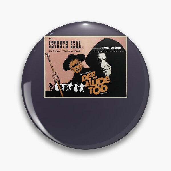 Item preview, Believe Write Script Catch Depression The Seventh Seal Ingmar Bergman Retro designed and sold by MatildaLLorentz.