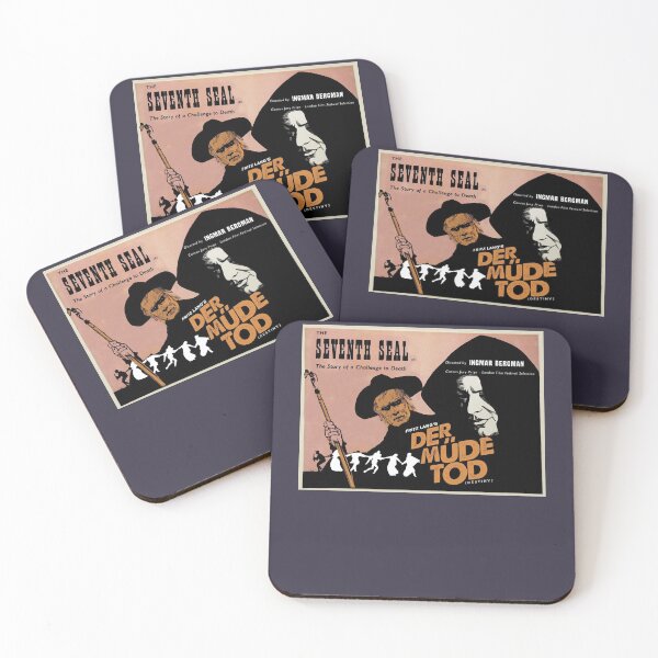 Item preview, Believe Write Script Catch Depression The Seventh Seal Ingmar Bergman Retro designed and sold by MatildaLLorentz.