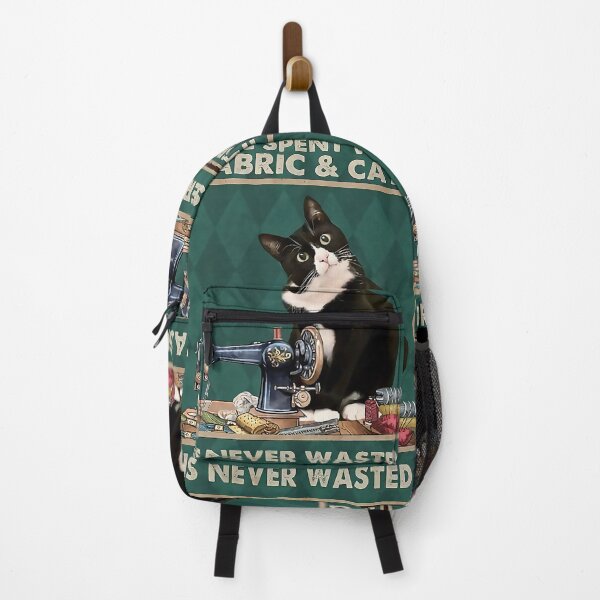 Item preview, Sewing Time spent with fabric and cats Is Never Wasted   designed and sold by sellexxf69.