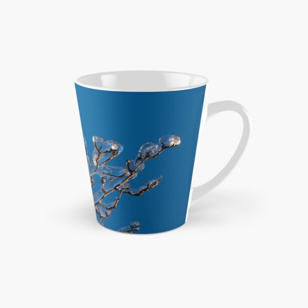 Item preview, Mother Nature Christmas Decorations - Gleaming Icy Baubles in Blue designed and sold by Georgia Mizuleva.