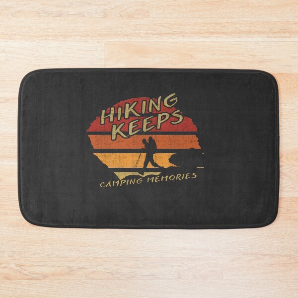 Item preview, hiking keeps camping memories - Inspirational camping quotes designed and sold by yococo.