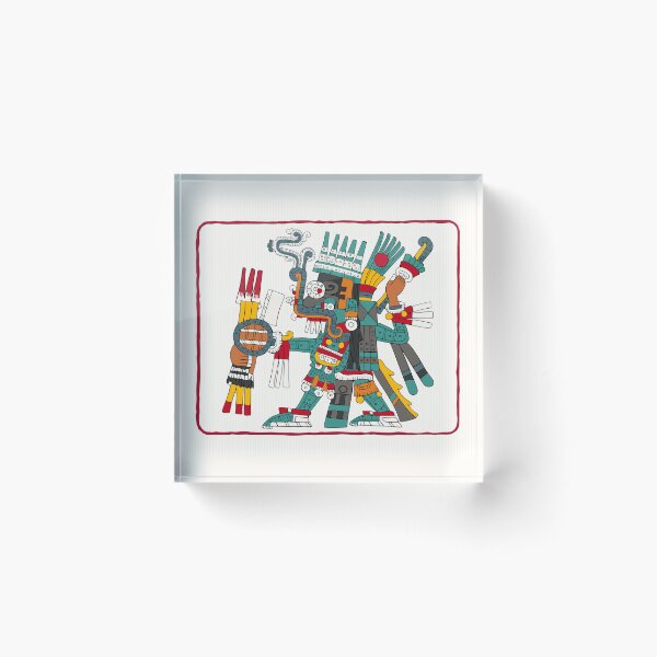 Item preview, Tlaloc - Aztec Borgia Mousepad designed and sold by Aztectees.