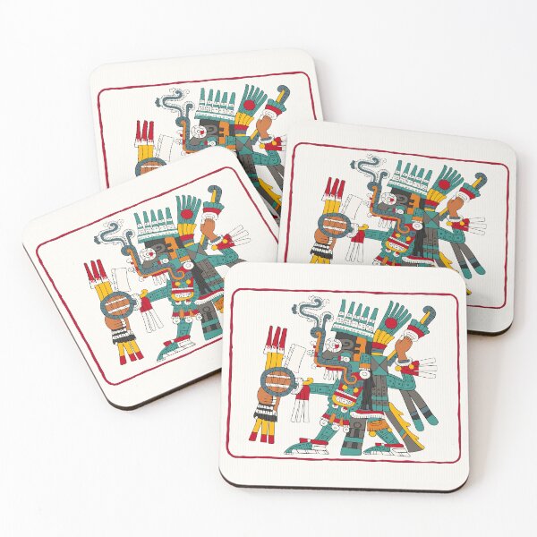 Item preview, Tlaloc - Aztec Borgia Mousepad designed and sold by Aztectees.