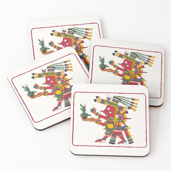 Item preview, Tonatiuh - Aztec Borgia Mousepad designed and sold by Aztectees.