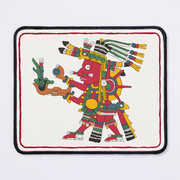 Item preview, Tonatiuh - Aztec Borgia Mousepad designed and sold by Aztectees.