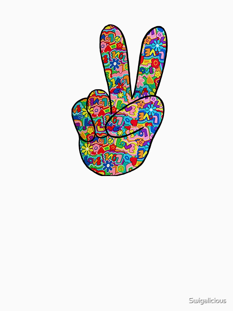 Peace and Love by Swigalicious