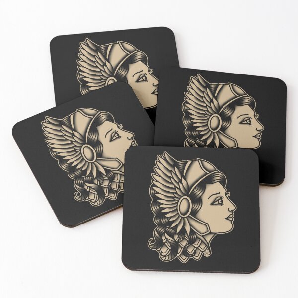 Item preview, Traditional Valkyrie Tattoo  designed and sold by napiks.