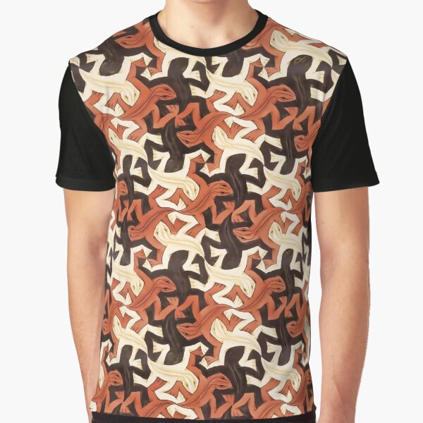Geckos Bali Tessellation Graphic T-Shirt