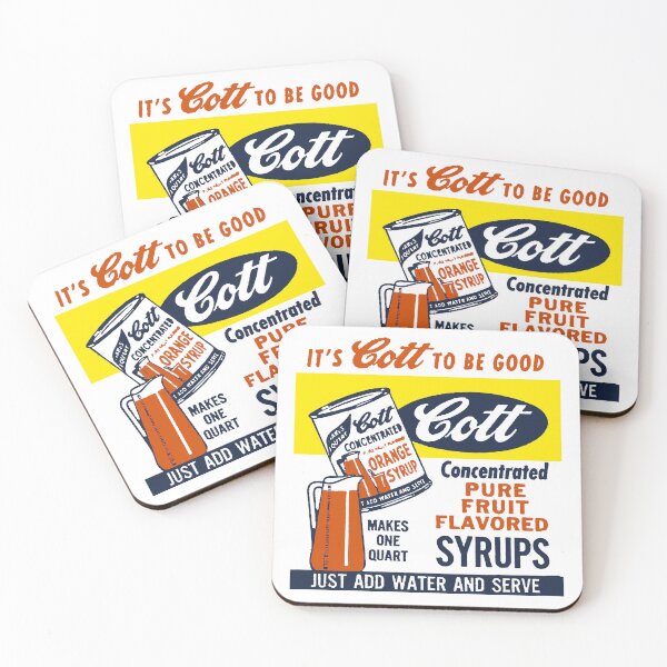 Item preview, FRUIT FLAVORED SYRUPS - ADVERT designed and sold by ThrowbackAds.