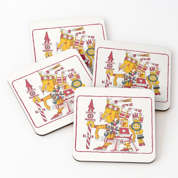 Item preview, Xipe Totec - Aztec Borgia Mousepad designed and sold by Aztectees.