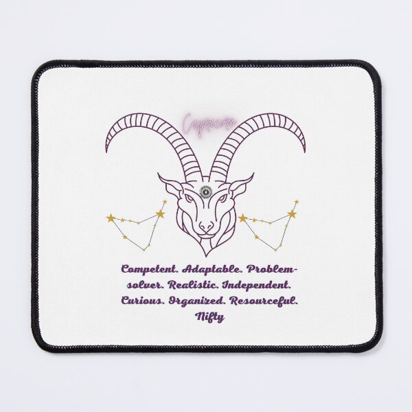 Artikelvorschau, Steinbock, Tierkreis, Horoskop, Astrologie entworfen und verkauft von Crazyideeas.