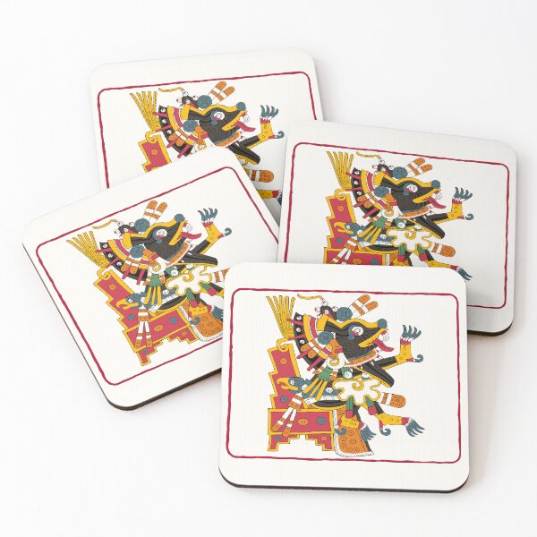 Item preview, Xolotl - Aztec Borgia Mouse Pad designed and sold by Aztectees.
