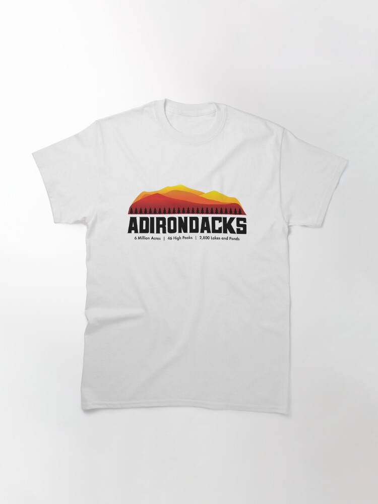 adirondack mountains t shirts