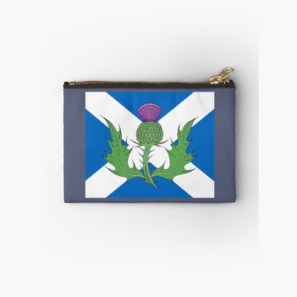 Artikelvorschau, Schottische Distel & Saltire entworfen und verkauft von Azure Lion Productions.