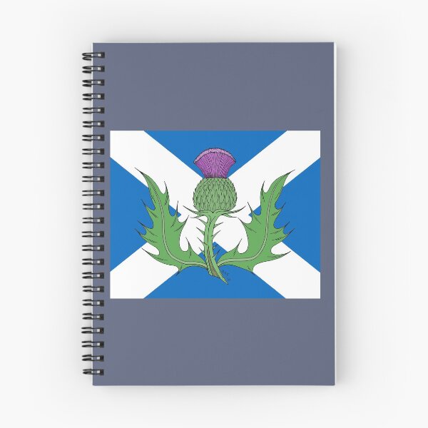 Item preview, Scottish Thistle & Saltire designed and sold by Azure Lion Productions.