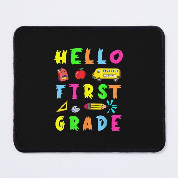 Item preview, Hello Miss First Grade Back To School Teachers Kid designed and sold by ArthurClaessens.